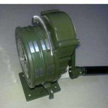 厂家直发便携式手摇报警器 铝合金红色防汛手摇报警器扩音500米