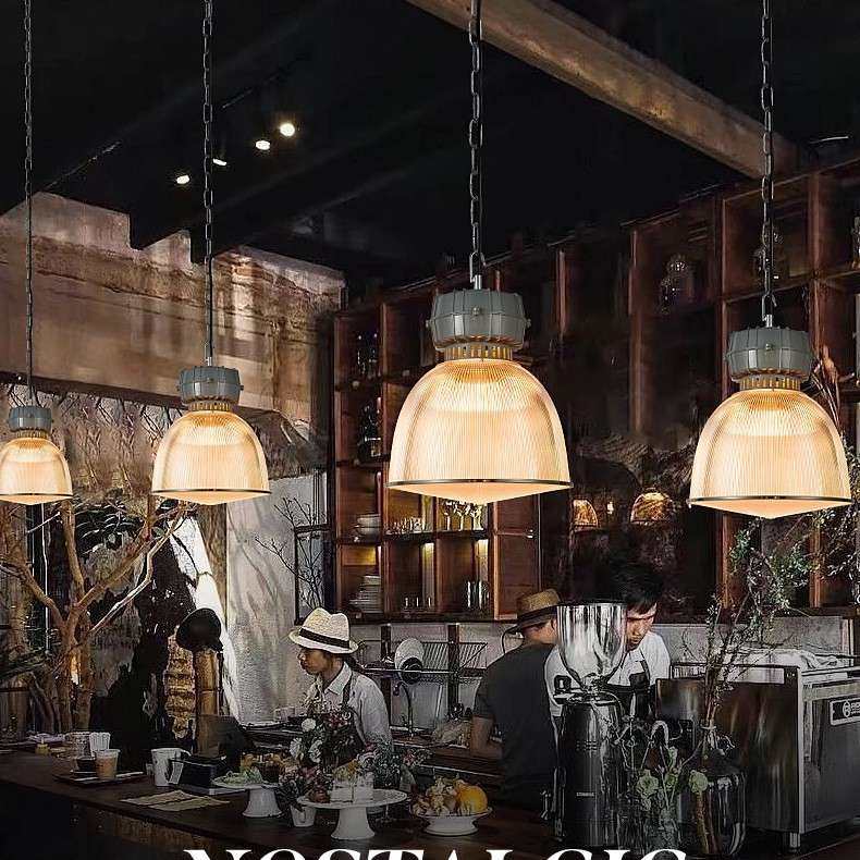 美式复古铸铝吊灯设计师餐厅灯吧台灯创意工业风咖啡厅工作室灯具