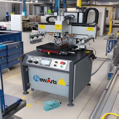 XCY-90120高精密斜臂式平面网版丝印机网印机自动丝印机智能