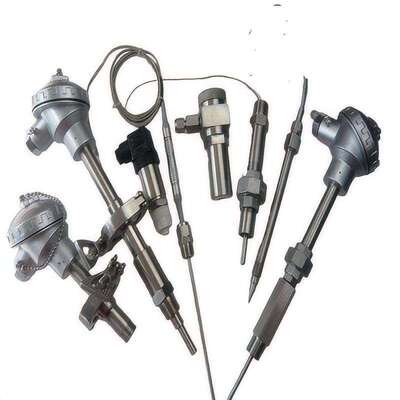 WRNK-288 WRNK-292K型铠装热电偶高精度镍铬镍硅防水防溅温度探杆