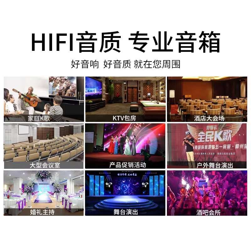 jblsrx712m单12寸全频无源户外专业音箱套装会议音箱 ktv大音响