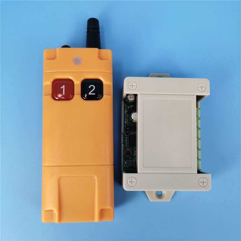 工业级远距离遥控大功率工壳220V30A二路变压开关水泵灯具控制器
