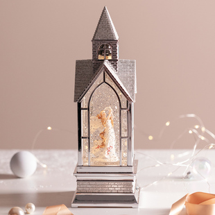 情人节音乐盒公主情侣旋转城堡网红款八音盒女生生日礼Y物女童礼