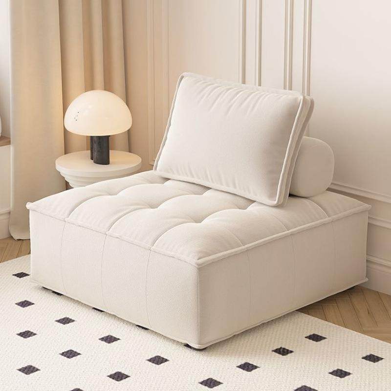 豆腐块沙发布艺沙发直排意式极简科技方块简约懒人客厅小户型组合