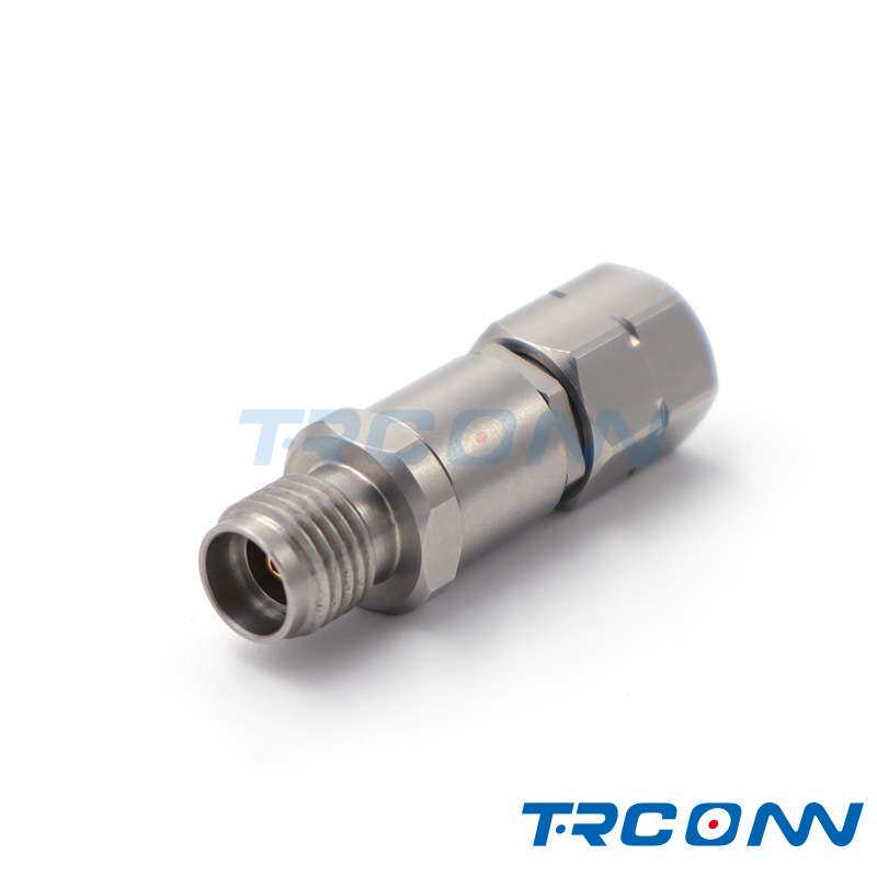 毫米波RF高频同轴连接器3.5母转2.4公转接器3.5/2.4-KJ 27G转接头