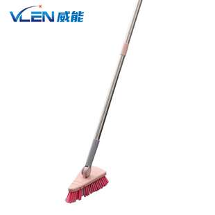 VLEN 卫生间长柄地板刷缝刷清洁刷三角地刷 ZTT0631