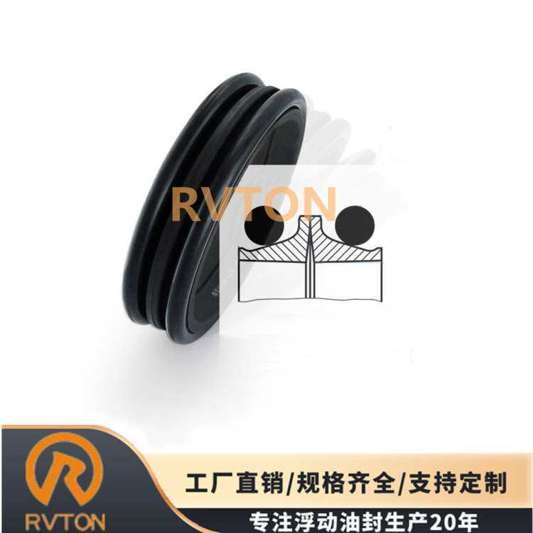 厂家供应浮封环煤矿采煤机装载机推土机链轮浮动油封