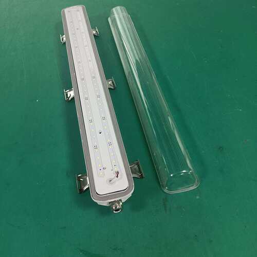 地铁LED区间灯具 600mm车站照明不锈钢三防灯 地下铁道应急照明灯