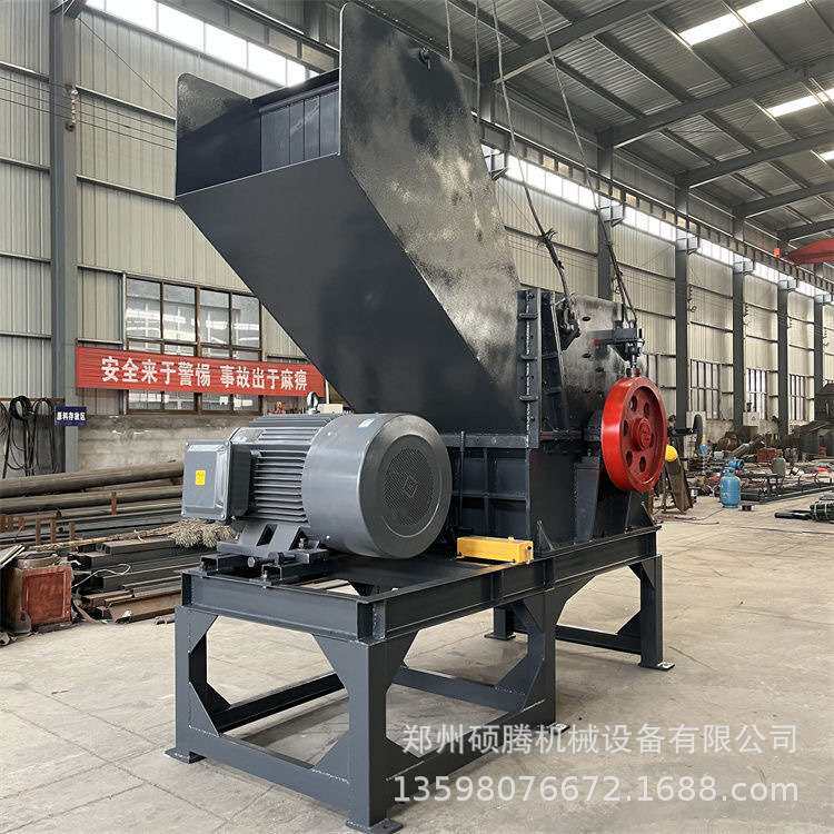 中空玻璃胶条粉碎机 断桥铝破碎分选生产线 废铝合金不锈钢破碎机