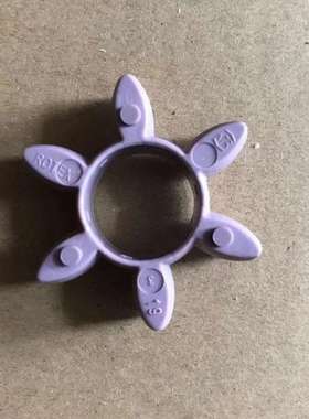 ROTEX19外径41联轴器减震缓冲垫子六角弹性体6瓣梅花圈内径18胶块