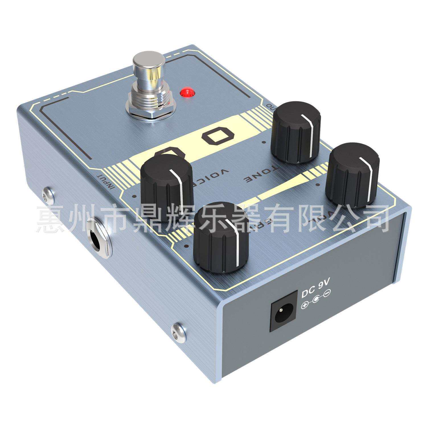 电吉他单块效果器 音箱过载 增益失真延时压缩颤音 电吉他效果器