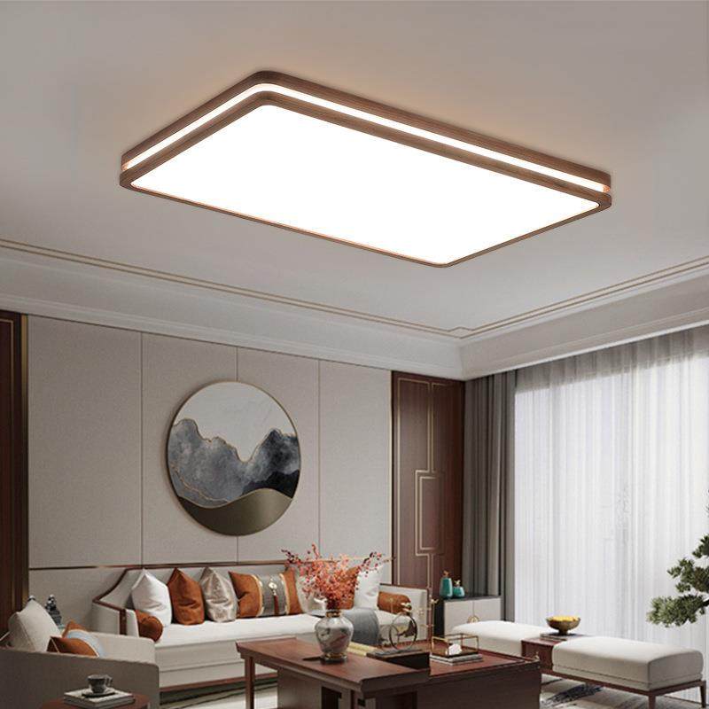 黑胡桃木客厅灯具中古风简约新中式主灯中式全光谱护眼实木吸顶灯,鲜花速递/花卉仿真/绿植园艺,割草机/草坪机,淘宝优惠券,粉丝福利购,淘宝优惠卷