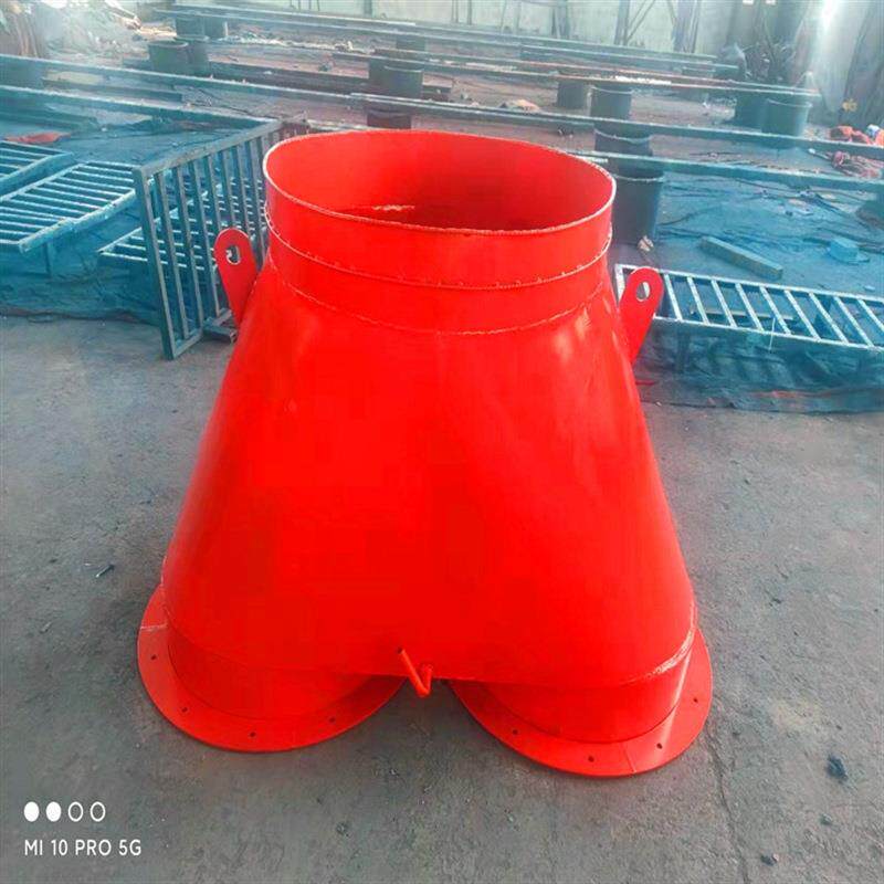 厂家供应矿用铁质分风器 规格齐全双风机自动切换分流器