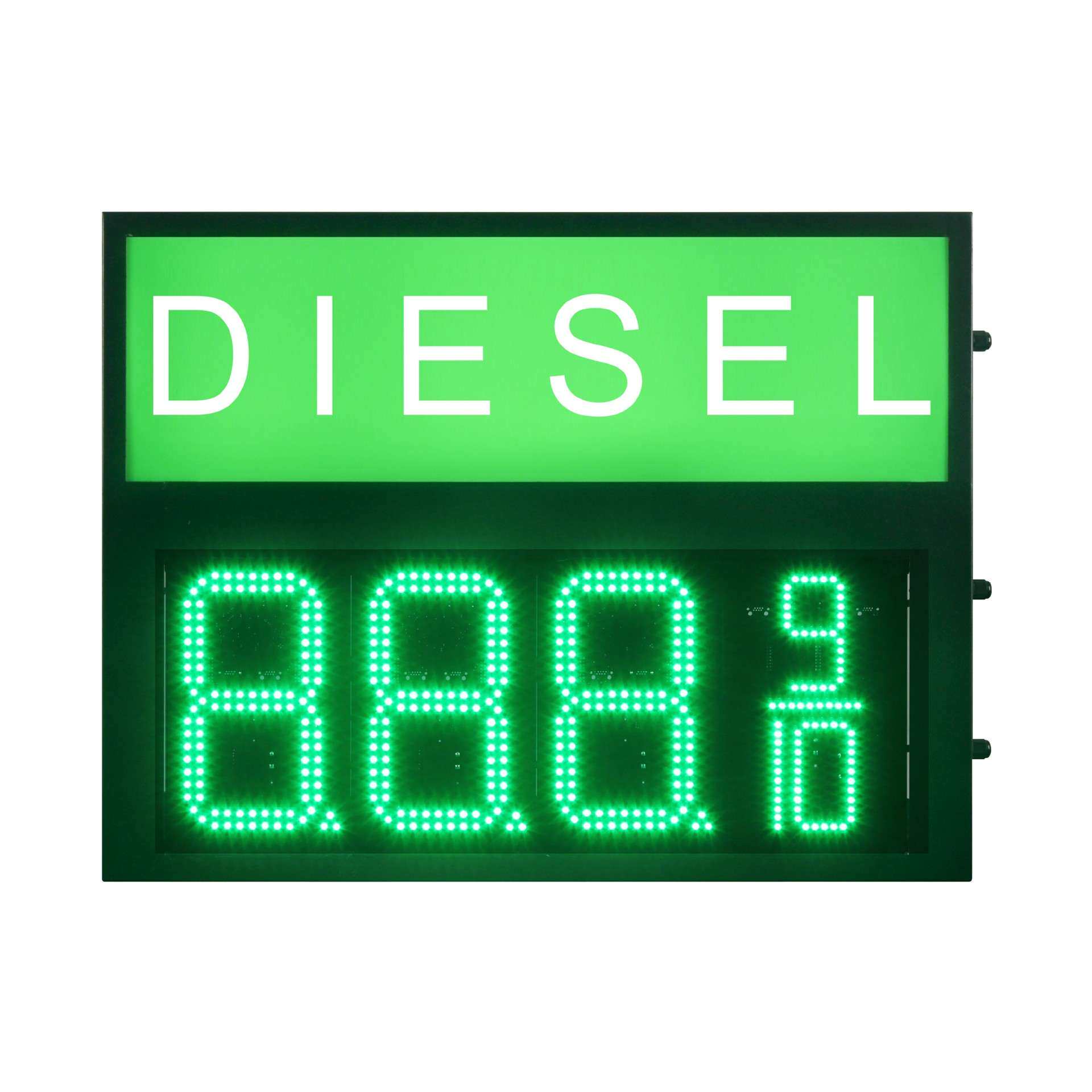 8" inch Red 7 Segment LED Gas Oil Petrol Station Price Disp