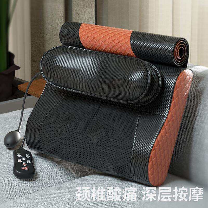 索隆多功能颈椎按摩仪背部腰部脖子全身电动仪家用枕头