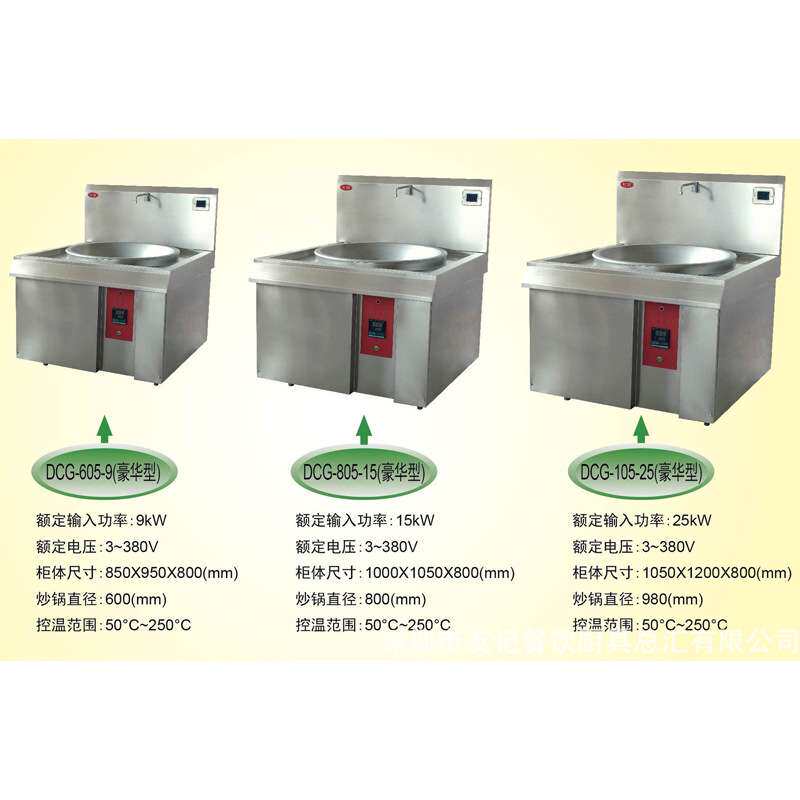 商用厨房电炒锅 多用途锅 煎锅 蒸锅 多用炉 自动控温电炒锅