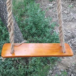 秋千板户外室内秋千架卧室木质儿童成人单双人游乐场实木悬挂式