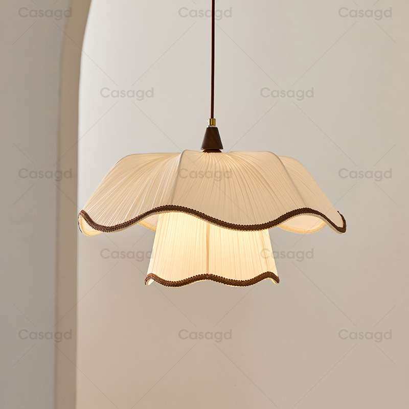 法式中古布艺卧室吊灯蓬蓬裙少女裙摆设计波浪民宿餐厅灯casagd,鲜花速递/花卉仿真/绿植园艺,割草机/草坪机,淘宝优惠券,粉丝福利购,淘宝优惠卷