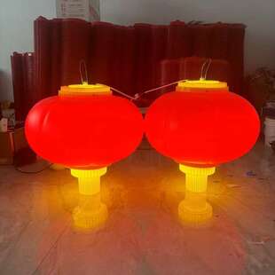 led户外防水景观亮化路灯杆装饰灯笼直径40公分0.6米亚克力灯笼