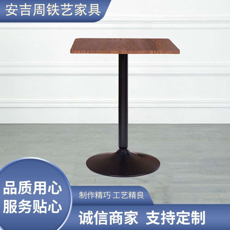 60*60*75餐厅家具简约桌简易餐桌酒吧桌餐馆桌子小户型多功能