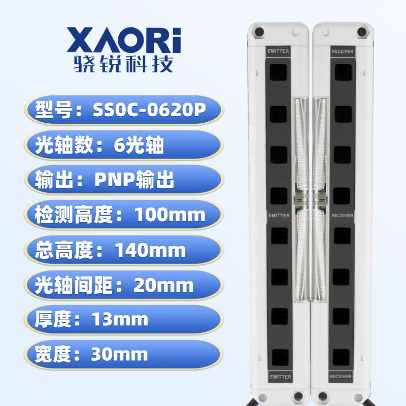SS0C-H0620P区域型安全光栅光幕光电保护器