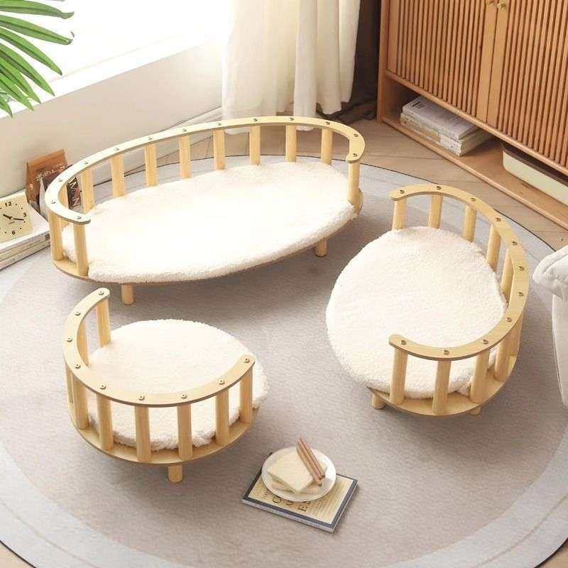 猫床狗窝狗狗床猫咪公主床小猫专用木床小狗四季通用泰迪犬窝沙发,鲜花速递/花卉仿真/绿植园艺,割草机/草坪机,淘宝优惠券,粉丝福利购,淘宝优惠卷