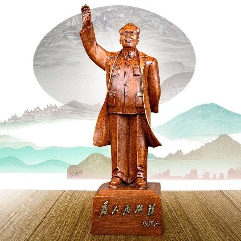 画像塑像雕像客厅玄关博古架中堂书房韦人摆件