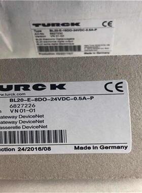 询价TURCK图尔克 NI8-G12K-AD4X 传感器电感式传感器现货未拆封议