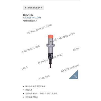 询价IG5596，易福门IG5596 IGA2008-FRKG/议价