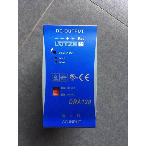 【铛裆机械】DRA120-24FPB CHINFA 勤发 开关电源 成色好 现货一