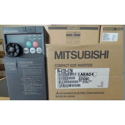 【铛裆机械】三菱变频器FR-E720S-2.2K-CHT 单相 220V 50Hz 轻巧