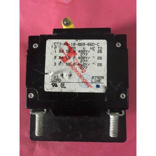 询价CarlingTechnologies/嘉灵 3P50A断路器开关CT3-X0-10-869-66