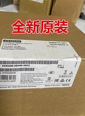询价6GK5208-0BA00-2AC2全新208管理层面2IE6GK52080BA002AC2议价