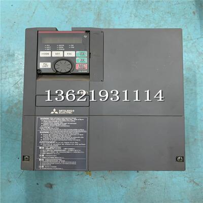 三菱A800系列变频器FR-A840-00170-2-60重载55KW75KW380V测试好