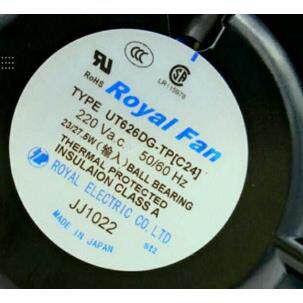 【铛裆机械】UT626DG-TP [C24] 220V原装ROYALFAN 160*160*55MM富