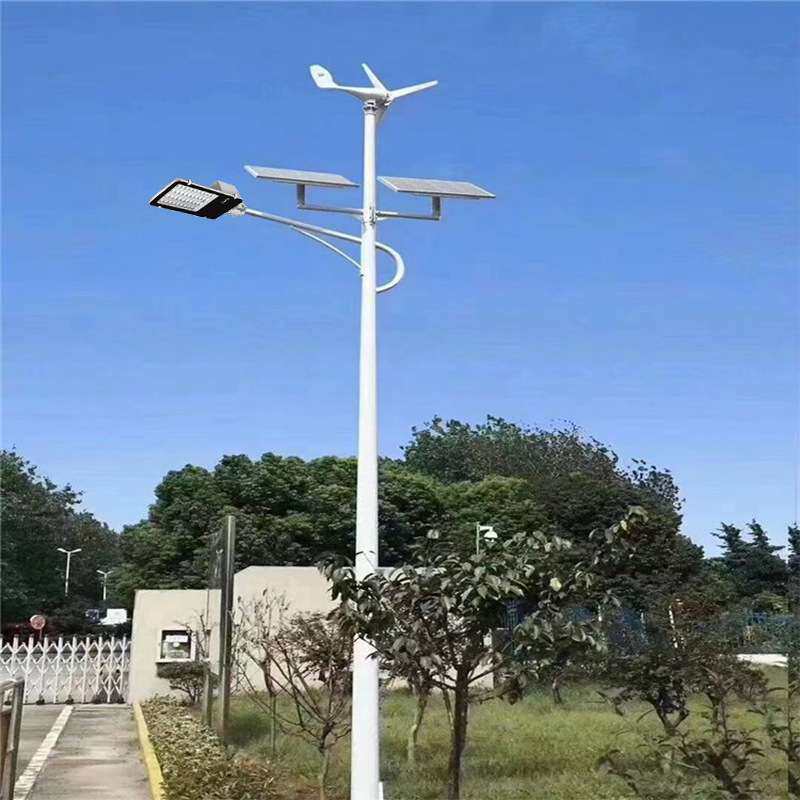 风光互补太阳能灯 一体化6米道路照明灯风能发电太阳能路灯