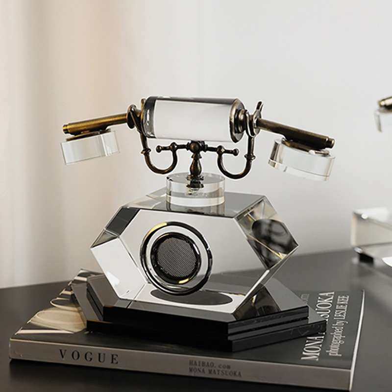 新中式小众复古水晶电话机摆件样板房售楼处展厅美式古典软装饰品,鲜花速递/花卉仿真/绿植园艺,割草机/草坪机,淘宝优惠券,粉丝福利购,淘宝优惠卷