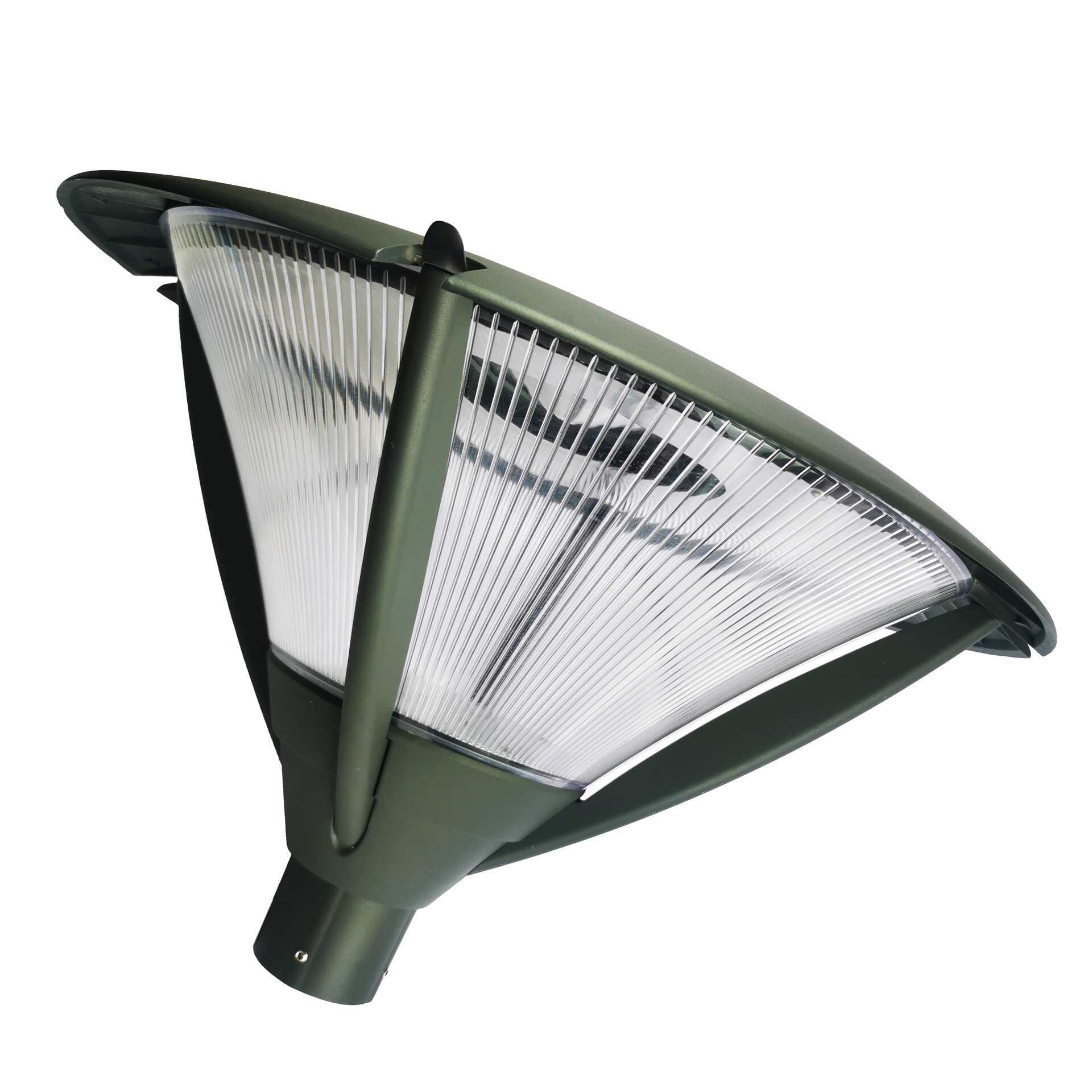 北欧简约60W LED 铝压铸圆顶防雨庭院灯别墅花园景观灯