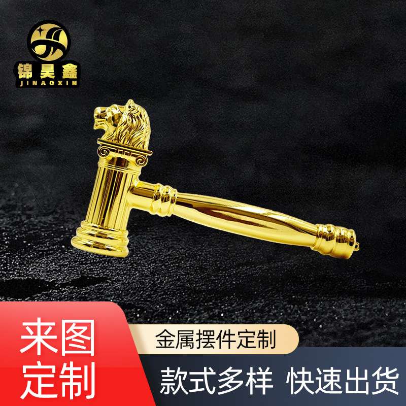 狮头开工锤锌合金工艺品摆件装饰公司 锌合金压铸铸造供应