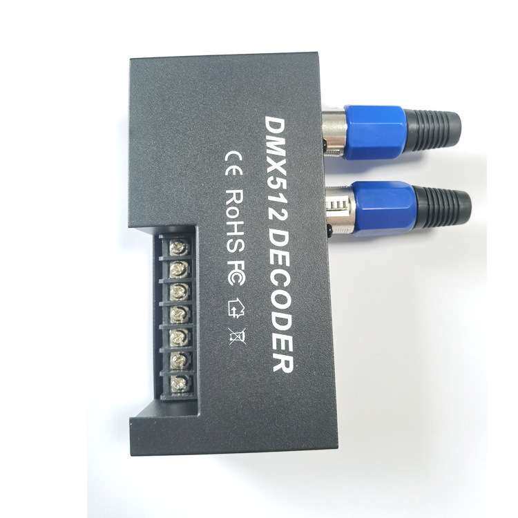 恒压DMX512解码器 4通道RGBW解码器 舞台KTV灯光控制 4*10A