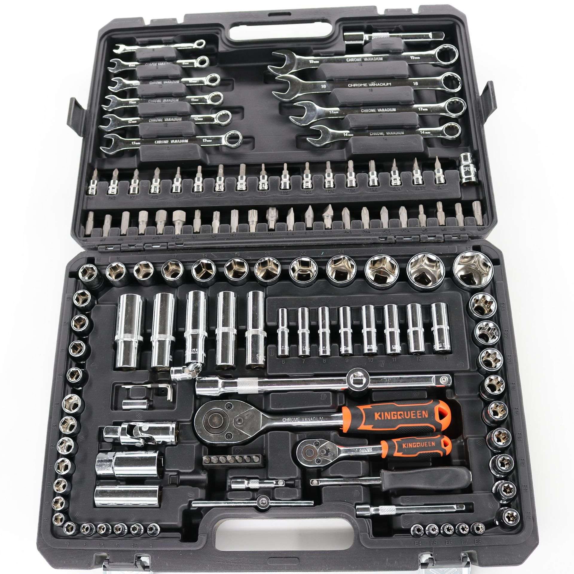 厂家直销套筒扳手全套工具箱套装维修工具套筒棘轮扳手螺丝多用五