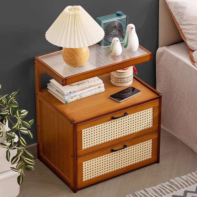 简约床头柜小型家用超窄床边柜收纳柜卧室家用床头柜床头边几柜
