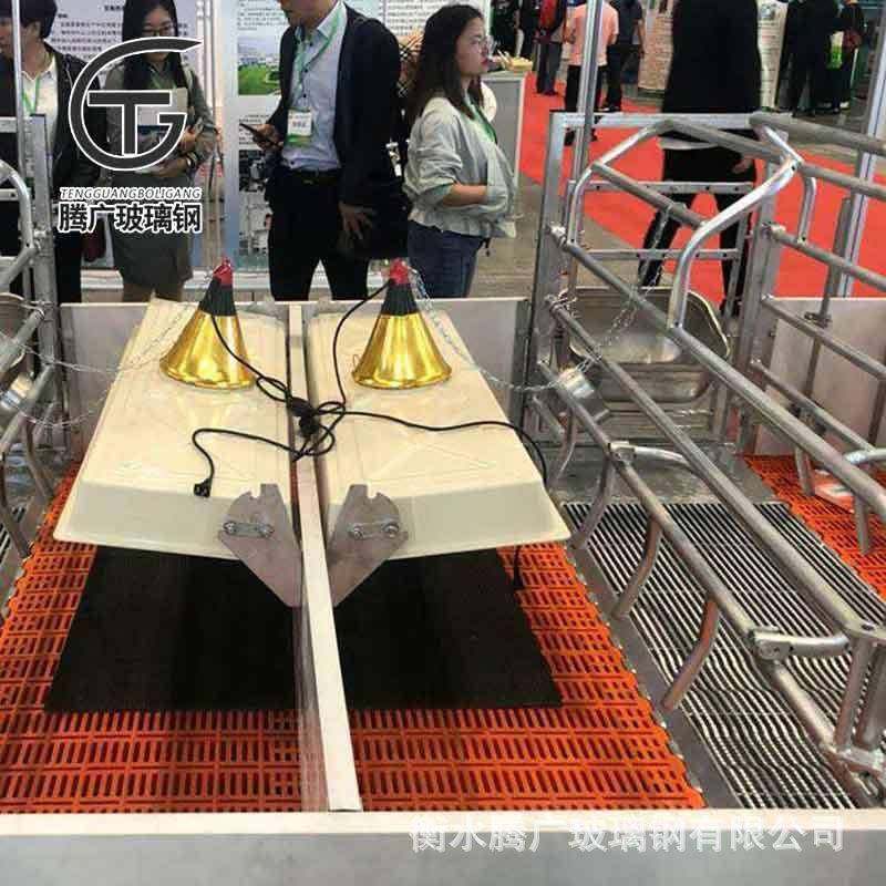 玻璃钢保温罩养猪场产床保温灯罩母猪猪仔保育产床FRP保温罩