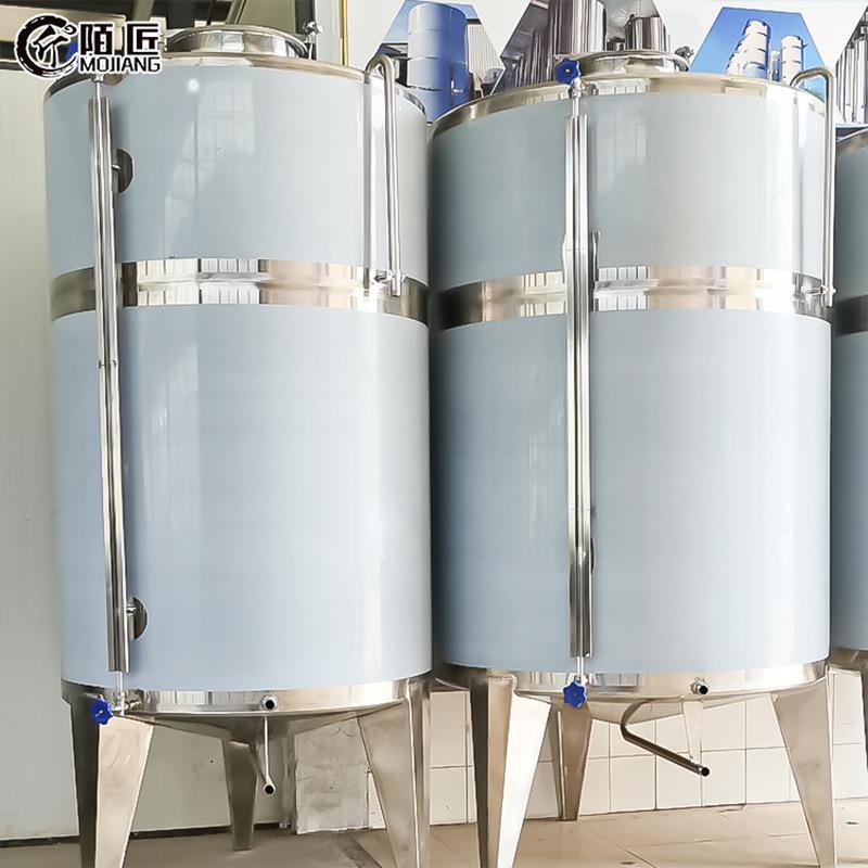 陌匠 2吨不锈钢储醋罐 酱油储存罐 食品调料存储容器