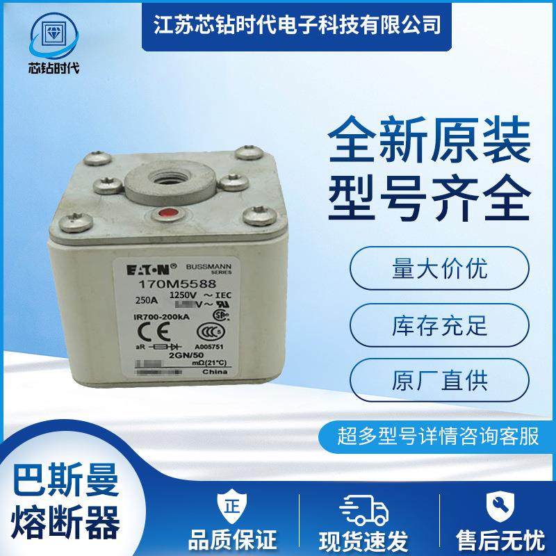 170M5588 170M5589 170M5590 巴斯曼BUSSMANN熔断器保险丝