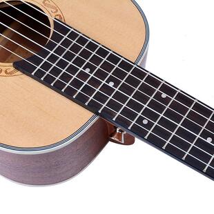 30寸Ukulele尤克里里正桶6弦云杉沙比利木色哑光乌克丽丽厂家供应