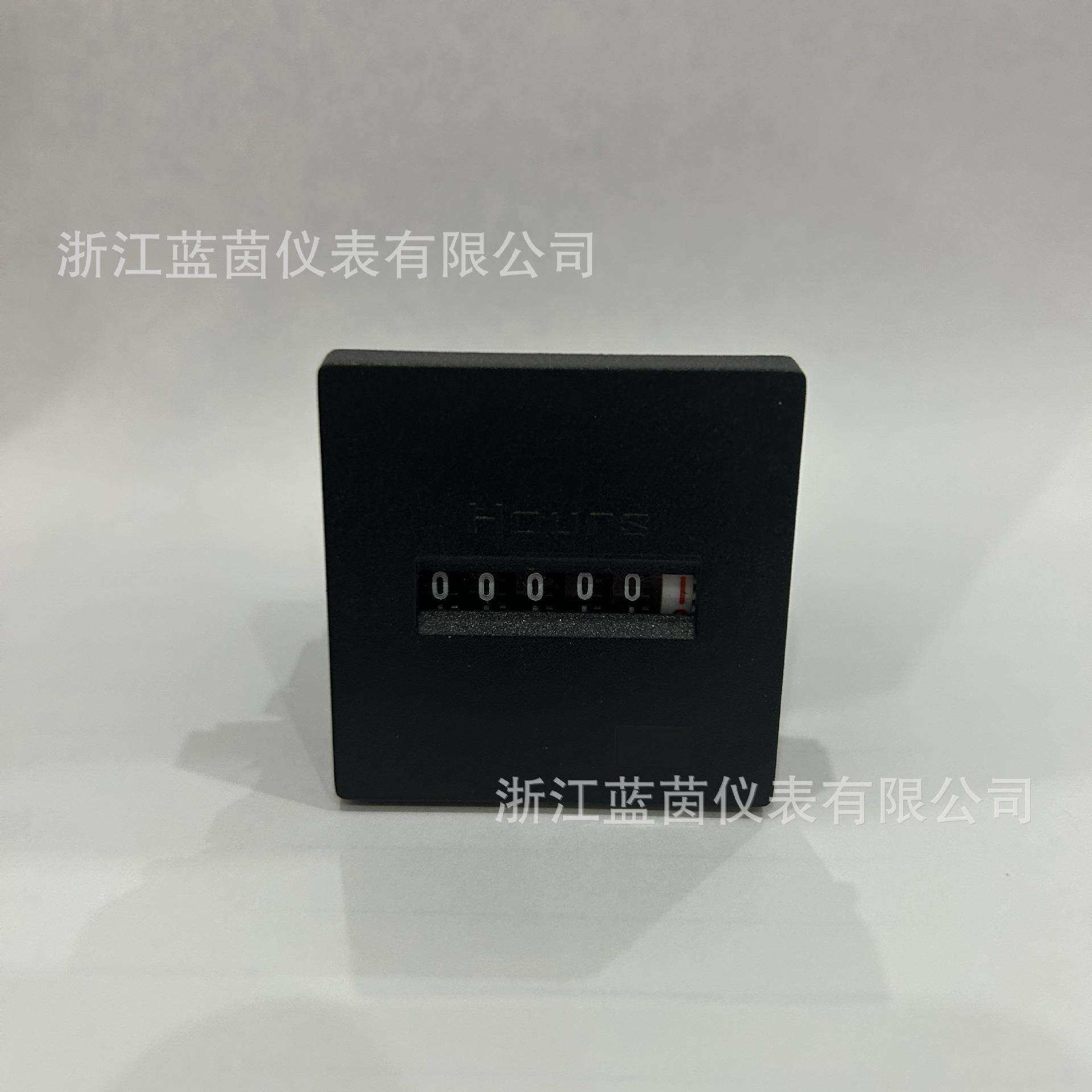 蓝茵新款方形机械小时表SYS-8工业计时器工程车发电机通用累时器