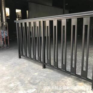 厂家铝艺护栏 别墅庭院外墙铸铝防护栏 中式阳台铝合金防护栏