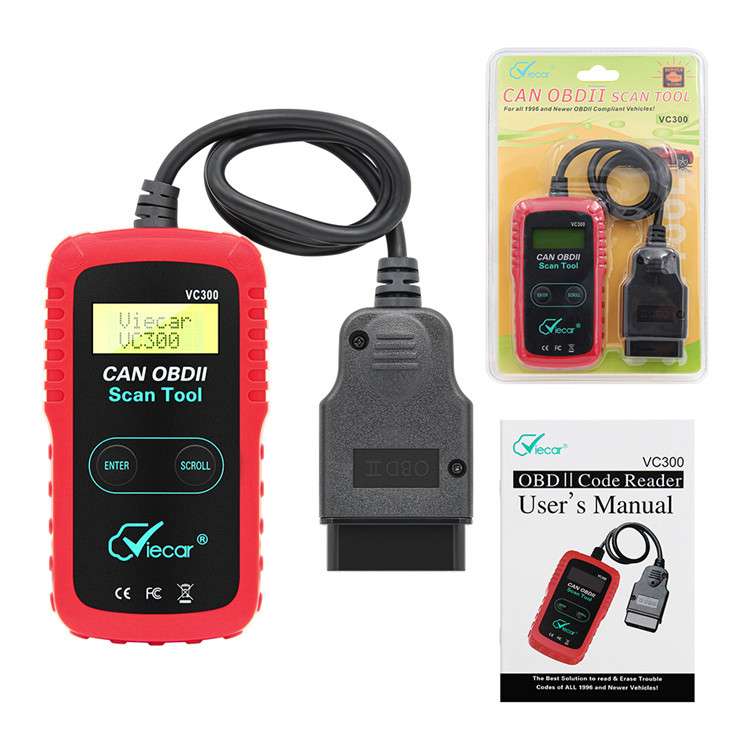 ViecarVC300 OBD2 Diagnostic tool ELM327 J1850 汽车发动机检测