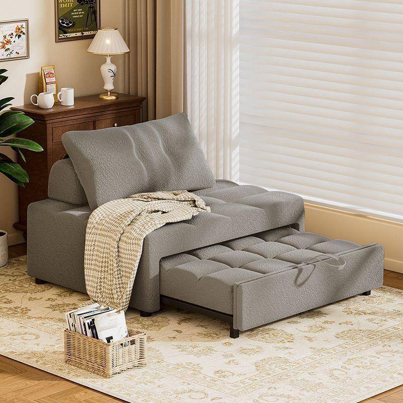 单双人沙发床折叠两用2025新款小户型客厅多功能公主风儿童沙发